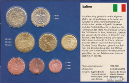 Italien 2008 Stgl./unzirkuliert Kursmünzensatz Stgl./unzirkuliert 2008 EURO-Nachauflage - Italia