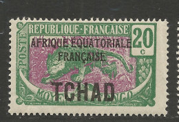 TCHAD N° 25 NEUF** LUXE SANS CHARNIERE / Hingeless / MNH - Nuevos
