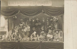 93 - SEINE SAINT DENIS - LES LILAS - Carte Photo Souvenir De Février 1909 Stand 9 Rue De Pantin- à Identifier - 10531 - Les Lilas