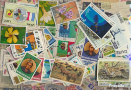 Zaire Briefmarken-200 Verschiedene Marken - Collections