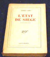 L’Etat De Siège - Albert Camus - Auteurs Français