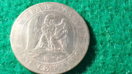 FRANSA-- 1854- NAPOLYON III    10   CENT - 1 Centime