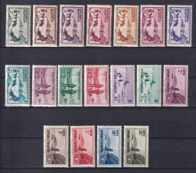Saint Pierre Et Miquelon - YT N° 167 à 188 * - Neuf Avec Charnière - Non Complète - 1938 - Unused Stamps