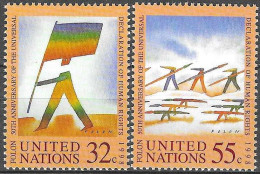 UNITED NATIONS # NEW YORK FROM 1998 STAMPWORLD 787-88** - Ungebraucht