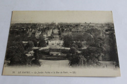 Le Havre - Le Jardin Public Et La Rue De Paris - Cap De La Hève