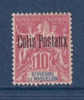 Saint Pierre Et Miquelon - Colis Postaux - YT N° 2 * - Neuf Avec Charnière - 1901 - Strafport