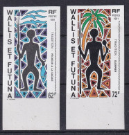 Wallis Et Futuna N°406 & 409 - Non Dentelé - Neufs ** Sans Charnière - TB - Ungebraucht