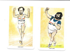 CZ81 - FLIK CARDS - ATHLETISME - GEOFF CAPES - STEVE OVETT - Leichtathletik