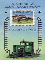 57175 MNH ANTIGUA 1981 LOCOMOTORAS EN LA INDUSTRIA DE LA CAÑA DE AZUCAR - Otros & Sin Clasificación