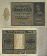 Deutsches Reich Rosenbg: 68a, Mit Unterdruckbuchstabe Gebraucht (III) 1922 10.000 Mark - 10000 Mark