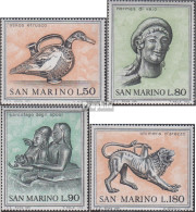 San Marino 980-983 (kompl.Ausg.) Postfrisch 1971 Kunst Der Etrusker - Unused Stamps