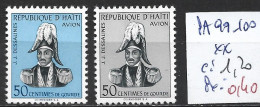 HAÏTI PA 99-100 ** Côte 1.20 € - Haïti