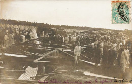 Châlons Sur Marne * Carte Photo * Camp De Chalons * Les Cantines Après Le Cyclone * Catastrophe - Châlons-sur-Marne