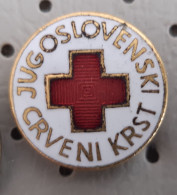 Red Cross Jugoslovenski Crveni Krst  Vintage Enamel Yugoslavia Pin - Geneeskunde