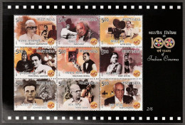 India 2013 100 Years Of Indian Cinema MINT SHEETLET Good Condition (SL-97) - Neufs