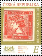 1090 Czech Republic STAMP ON STAMP: THE RED MERCURY STAMP 2020 - Neufs