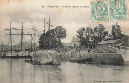 Paimpol * 1906 * Goëlette Abattue En Carène * Chantier Bateaux * Voilier Bateau - Paimpol