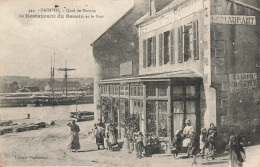 Paimpol * Le Restaurant Du Bassin Et Le Port , Quai De Kernoa * Enfants Villageois Commerce - Paimpol