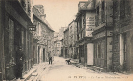 Paimpol * La Rue De Ploubazlanec * Commerce Magasin Bijoux FIX Horlogerie Bijouterie * Villageois - Paimpol