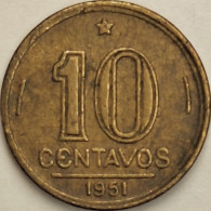 Brazil - 10 Centavos 1951, KM# 561 (#3248) - Brésil