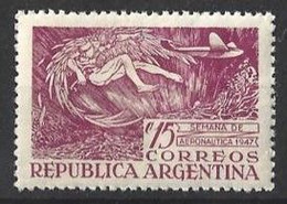 Argentina 1947 Aeronautics Week - Plane - MNH Stamp - Nuovi