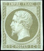 * 11 --  1c. Olive. TB. - 1853-1860 Napoléon III.