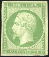 * 12a -- 5c. Vert-jaune. TB. - 1853-1860 Napoléon III.