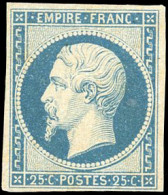 (*) 15 -- 25c. Bleu. B. - 1853-1860 Napoleon III