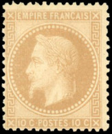 * 28A -- 10c. Bistre. TB. - 1863-1870 Napoleon III With Laurels