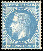 * 29B -- 20c. Bleu. TB. - 1863-1870 Napoleon III With Laurels