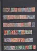 Lot D Anciens Timbres France  Oblitérés Et Neufs Trace Charnières - Used Stamps