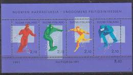 B1535 - FINLANDE FINLAND BF Yv N°8 ** SPORT - Blocks & Sheetlets