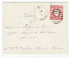Portugal, 1879, # 40af Dent. 13 1/2, Para Lisboa - Covers & Documents