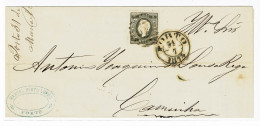 Portugal, 1870/6, # 36, Para Caminha - Storia Postale