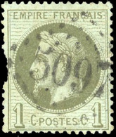 Obl. 25 -- SINOPE / ORDOU. 1c. Lauré (déf.), Obl. GC 5097. SUP. R. - 1849-1876: Classic Period