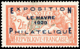 ** 257A -- 2F. Exposition Philatélique Du Havre. TB. - Autres & Non Classés