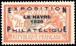 ** 257A -- 2F. Exposition Philatélique Du Havre. Centrage Correct. SUP. - Autres & Non Classés