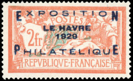 * 257A -- 2F. Exposition Philatélique Du Havre. Bon Centrage. TB. - Other & Unclassified