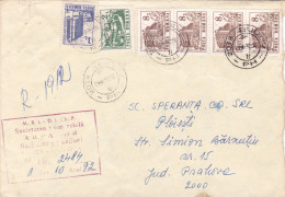 BEAUTIFUL STAMPED ENVELOPE  COVERS NICE FRANKING , 1979  ROMANIA - Briefe U. Dokumente