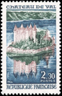 ** 1506a -- 2,30F. Château De Val. Château Et Reflet Du Château Blanc. N° Et Cote Maury. SUP. - Andere & Zonder Classificatie