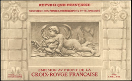 ** 2001 -- Carnet Croix-Rouge. Variété D'essuyage Sur L'impression Rouge. SUP. - Other & Unclassified