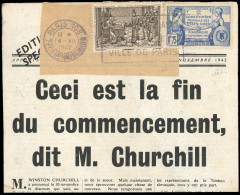 Obl. LE COURRIER DE L'AIR. Tract Anglais ''Le Courrier De L'Air - Edition Spéciale'' De LONDRES Le 10 Novembre 1942, Tit - Bevrijding