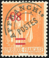 (*) 74a -- 80c. S/15F. Type Paix Orange. Surcharge ''80'' Renversée. TB. - Other & Unclassified