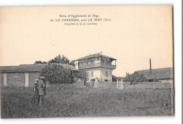 CPA 83 Le Muy Usine D'agglomérés De Liége De La Ferriere - Prop Clavelier - Le Muy