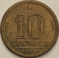 Brazil - 10 Centavos 1955, KM# 561 (#3249) - Brazil