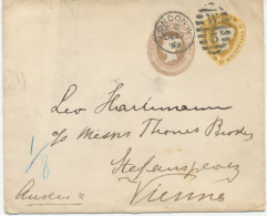 GB 1893, QV 1d Pink And 1½d Yellow (ESC113/H&G K193, Dated 6.11.93), Extremely Rare Very Fine Stamped To Order Envelope - Lettres & Documents