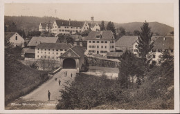 Kloster Wettingen, Lehrerseminar Und Holzbrücke, BM: Zum: 153, Mi: 164x ° Wettingen - Station 30.IV.28 - Wettingen