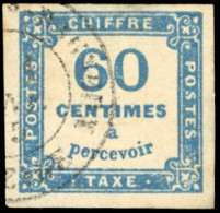 Obl. 9a -- 60c. Bleu Très Foncé. Obl. Belles Marges. SUP. - Other & Unclassified