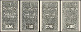 ** 51a/54a -- Colis-postaux. 4 Valeurs. ND. Sans Surcharge ''Contrôle Répartiteur''. SUP. - Other & Unclassified