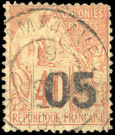 Obl. 4 -- 05 S/40c. Rouge-orange. Obl. TB. - Other & Unclassified